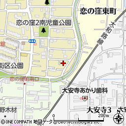 奈良県奈良市恋の窪2丁目17-9周辺の地図