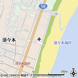 静岡県牧之原市須々木2611周辺の地図