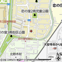 奈良県奈良市恋の窪2丁目19-4周辺の地図