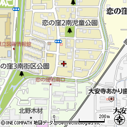 奈良県奈良市恋の窪2丁目19-3周辺の地図