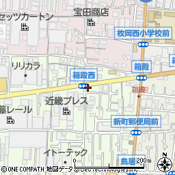 大阪府東大阪市新町4-12周辺の地図