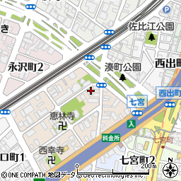 バルコエンヂニヤリング神戸本社周辺の地図