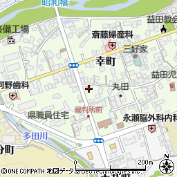 島根県益田市幸町6-3周辺の地図