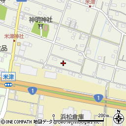 静岡県浜松市中央区米津町1532周辺の地図