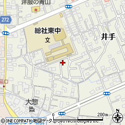岡山県総社市井手183-12周辺の地図