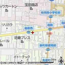 大阪府東大阪市新町4-14周辺の地図