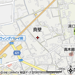 岡山県総社市真壁1244周辺の地図