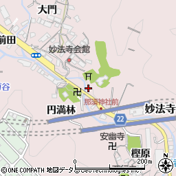 兵庫県神戸市須磨区妙法寺宮ノ下周辺の地図