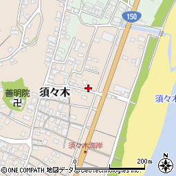 静岡県牧之原市須々木392周辺の地図