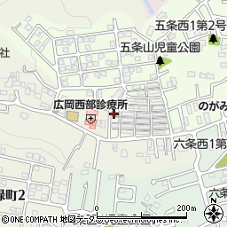 奈良県奈良市五条西2丁目5-106周辺の地図