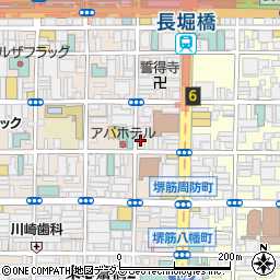ワインショップ＆ダイナー FUJIMARU 東心斎橋店周辺の地図
