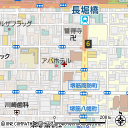 ワインショップ＆ダイナー FUJIMARU 東心斎橋店周辺の地図