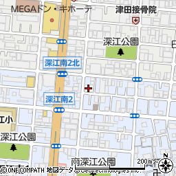 桑田金属製作所周辺の地図