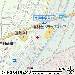 静岡県磐田市岡1032周辺の地図