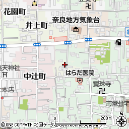 奈良県奈良市川之上突抜町23-1周辺の地図