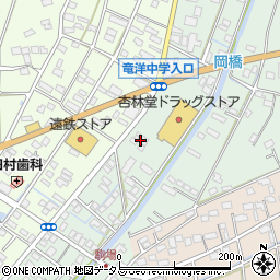 静岡県磐田市岡1031周辺の地図
