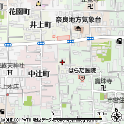 奈良県奈良市川之上突抜町23周辺の地図