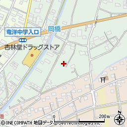 静岡県磐田市岡938周辺の地図