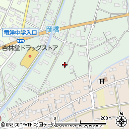静岡県磐田市岡922-2周辺の地図