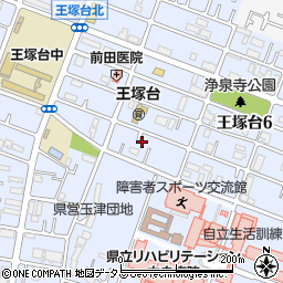 兵庫県神戸市西区王塚台5丁目125周辺の地図