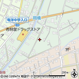 静岡県磐田市岡940周辺の地図