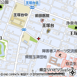 兵庫県神戸市西区王塚台5丁目65周辺の地図