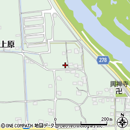 岡山県総社市上原220周辺の地図