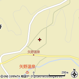 広島県府中市上下町矢野407周辺の地図