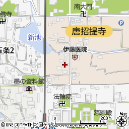 奈良県奈良市五条町17-18周辺の地図