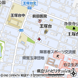 兵庫県神戸市西区王塚台5丁目124周辺の地図