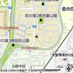奈良県奈良市恋の窪2丁目19-11周辺の地図