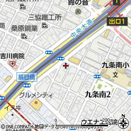 プレサンス大阪ドームシティワンダー周辺の地図