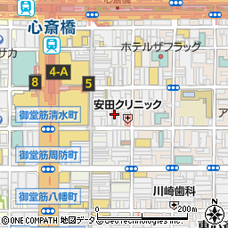 TCB東京中央美容外科　心斎橋筋院周辺の地図