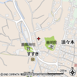 静岡県牧之原市須々木326周辺の地図
