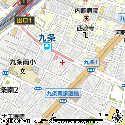 ファステート大阪ドームライズ周辺の地図