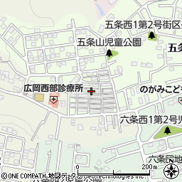 奈良県奈良市五条西2丁目5-55周辺の地図