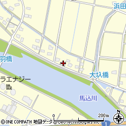静岡県浜松市中央区白羽町1021周辺の地図