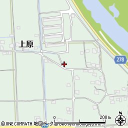 岡山県総社市上原213-4周辺の地図