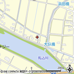 静岡県浜松市中央区白羽町989周辺の地図