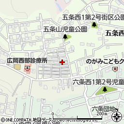 奈良県奈良市五条西2丁目5-76周辺の地図