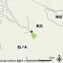 愛知県豊橋市小島町東浜周辺の地図