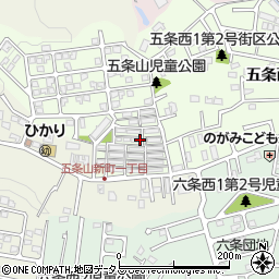 奈良県奈良市五条西2丁目5-51周辺の地図