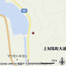 長崎県対馬市上対馬町大浦745周辺の地図