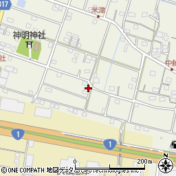 静岡県浜松市中央区米津町1570周辺の地図