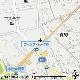 岡山県総社市真壁1458-1周辺の地図