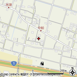 静岡県浜松市中央区米津町1398周辺の地図