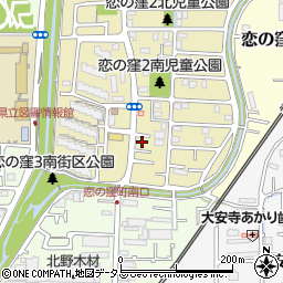 奈良県奈良市恋の窪2丁目19-14周辺の地図