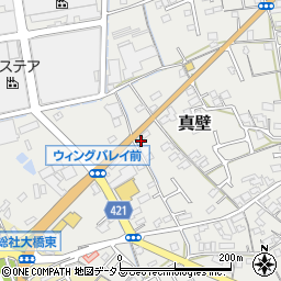 岡山県総社市真壁1231周辺の地図