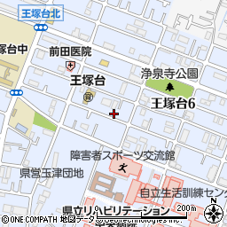 兵庫県神戸市西区王塚台5丁目120周辺の地図