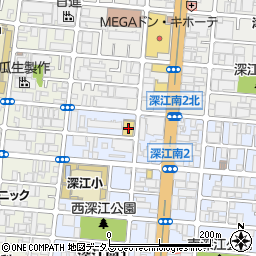 タキヤ深江南店周辺の地図